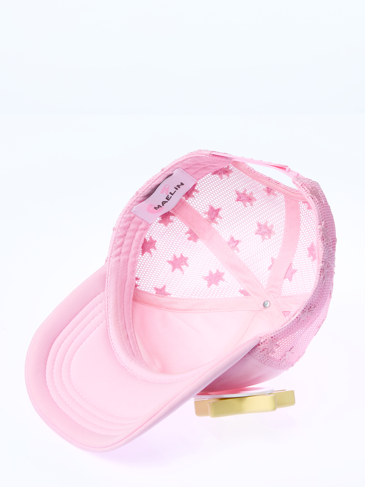 PINK STAR HAIR CLIP  TRUCKER CAP